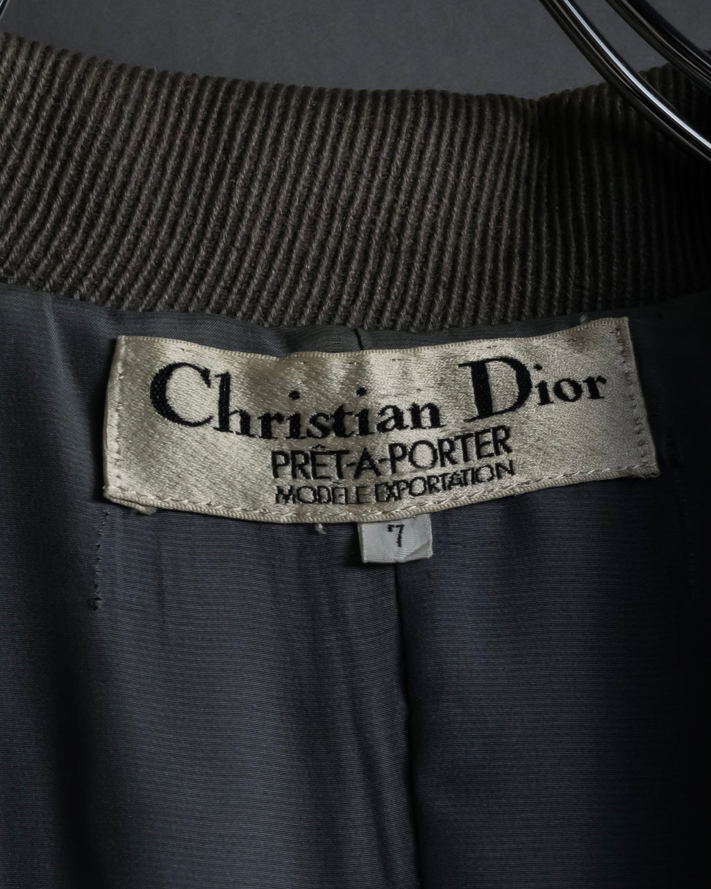 "Christian Dior" 70’s Classically tailored belted trench coat