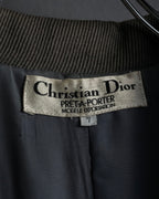 "Christian Dior" 70’s Classically tailored belted trench coat
