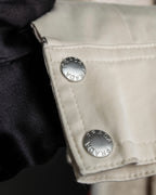 "PRADA" Military detail cotton jacket