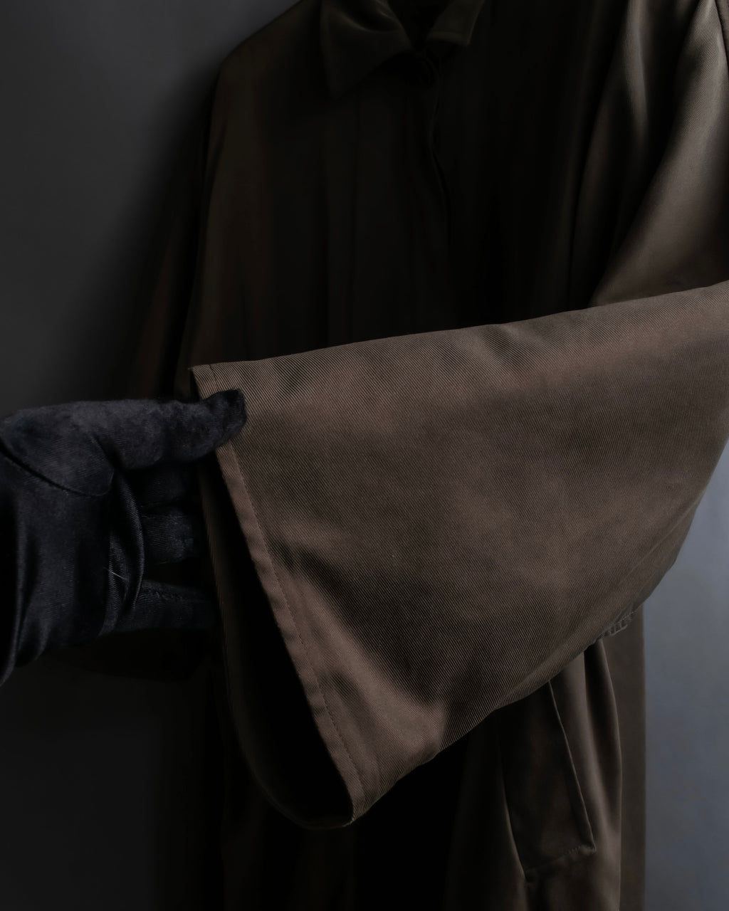 "Max Mara" Oversized short sleeve dolman coat