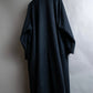 "Y's" Beautiful draping oversized long length soutien collar coat