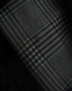 "HERMES" 90’s belvest silk wool linen peak lapel tailored jacket