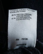 "Max Mara" Double-breasted 2way collar maxi length coat