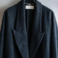 "STELLA McCARTNEY" Cashmere blend peak lapel tailored coat