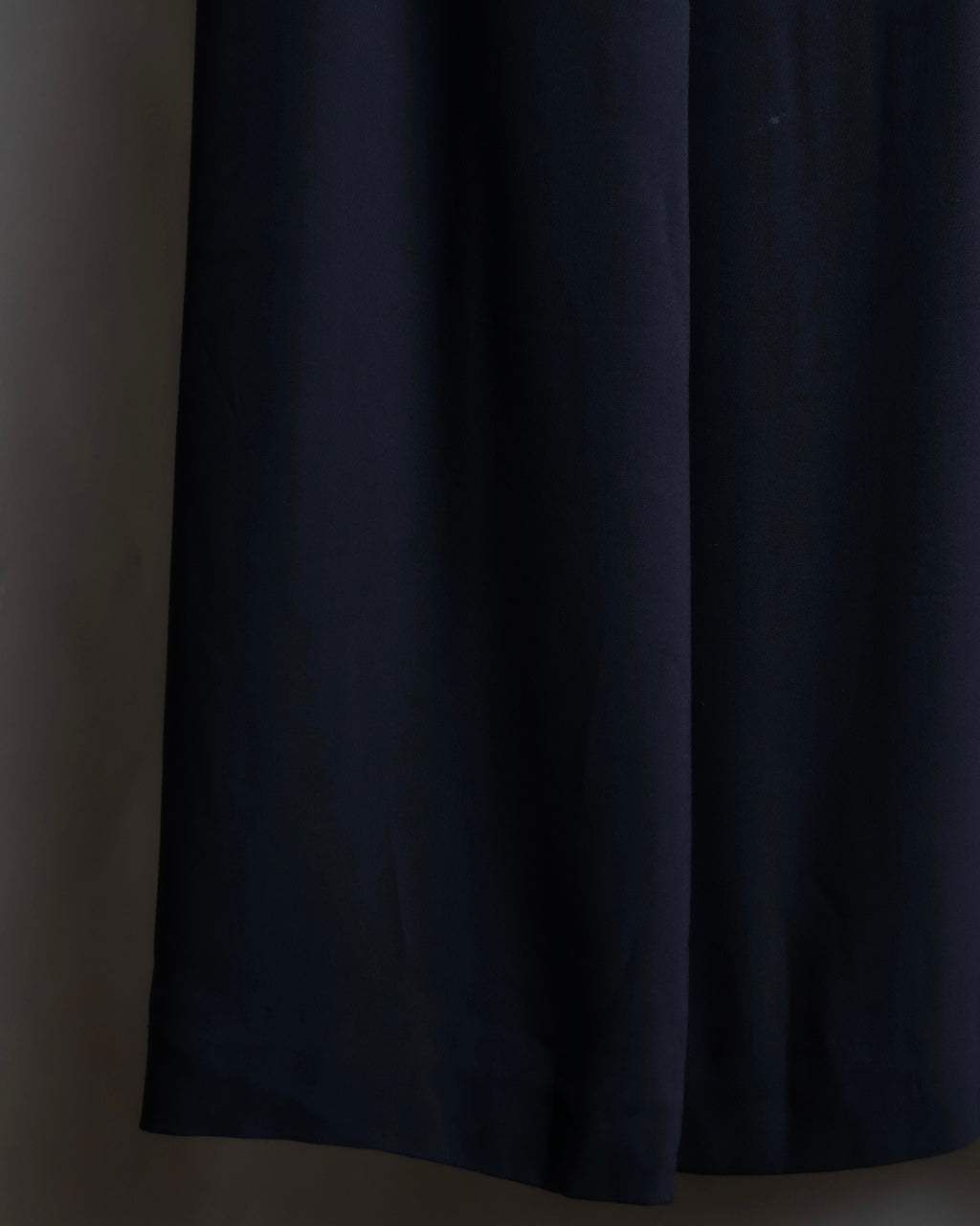 "HERMES" 100% silk straight silhouette maxi skirt