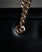 “Salvatore Ferragamo” 2010’s Vara chain leather tote bag