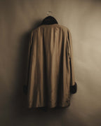 "ROBERTO VALENTINO" Reversible brown fur coat