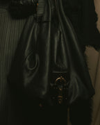 -SPECIAL- “LOEWE” Calle oversized padlock leather bag