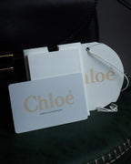 "Chloe" Georgia double flap design leather bag