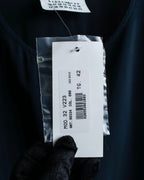 "Maison Martin Margiela" Beautiful draped navy 3-way dress