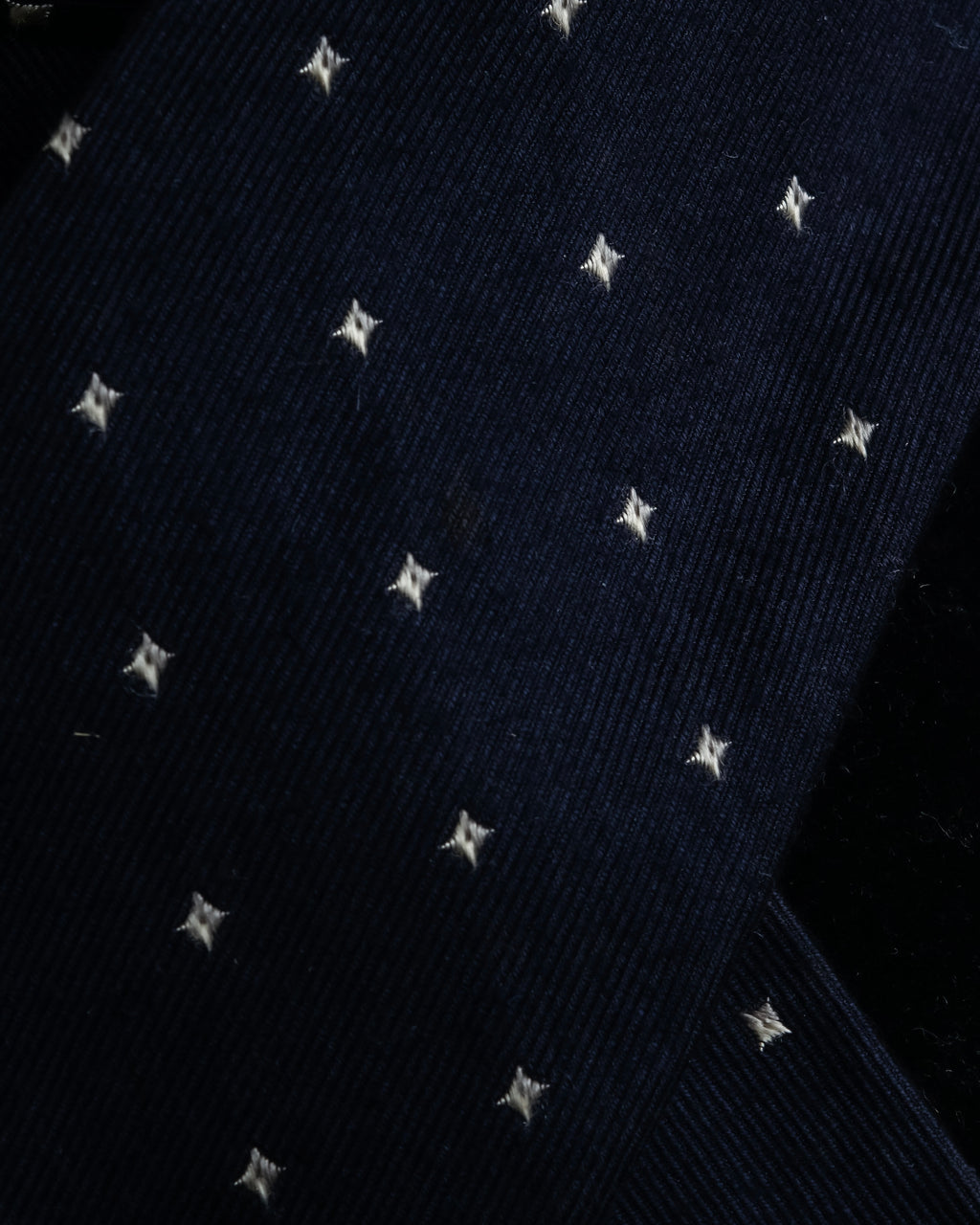 "COMME des GARCONS
 HOMME" Square diamond pattern sample necktie