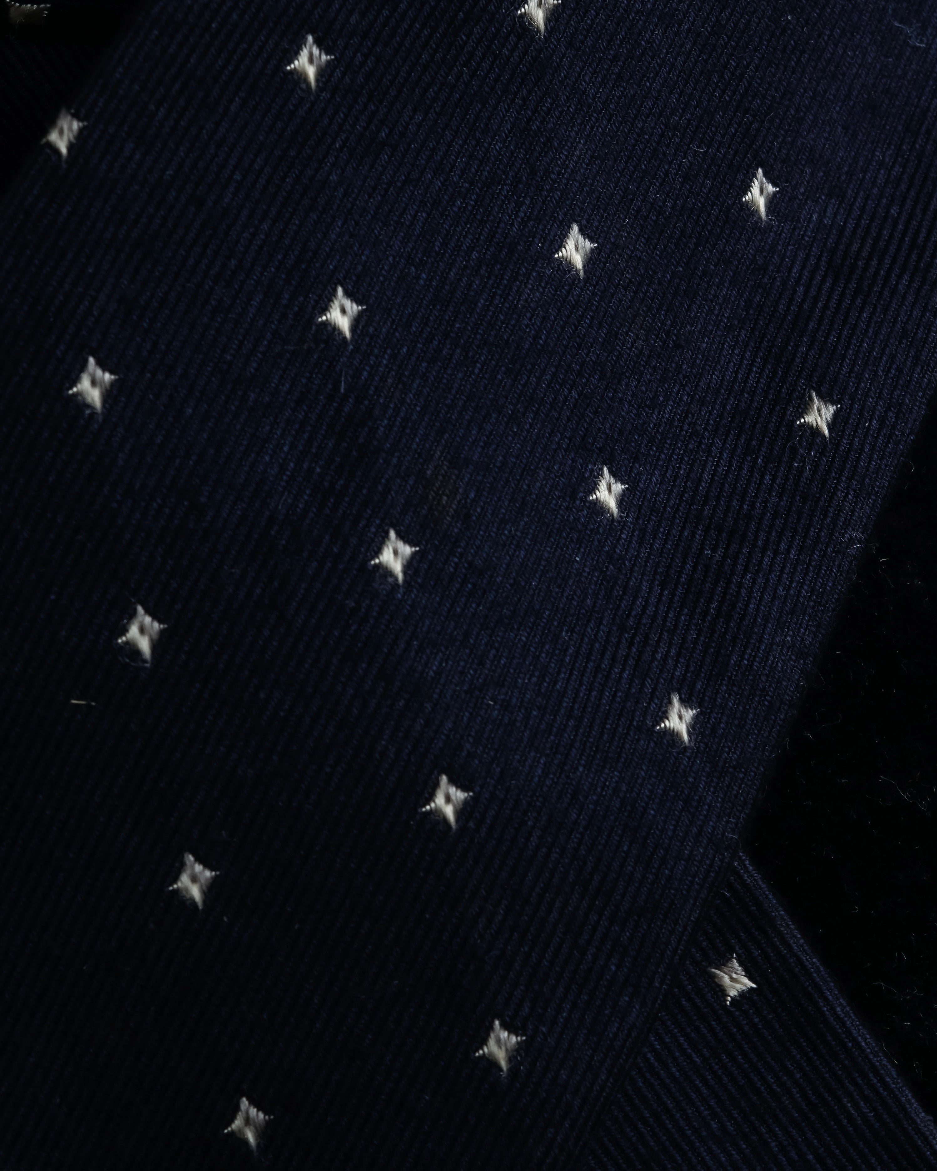 "COMME des GARCONS
 HOMME" Square diamond pattern sample necktie