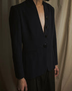 Chaqueta de cuello alto estilo años 90 de Christian Dior