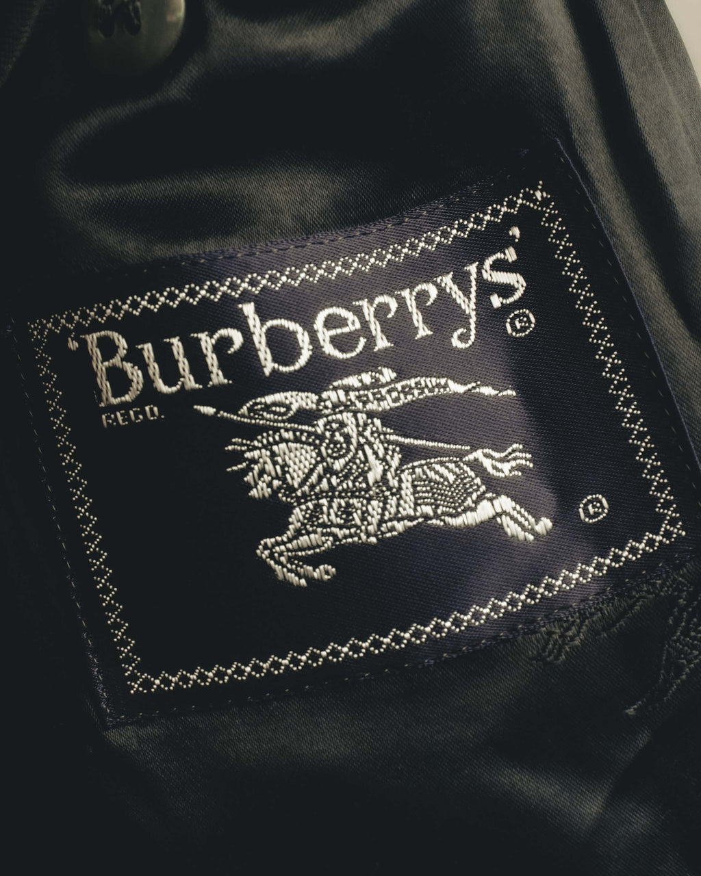 "Burberrys" 80's-90's Classic double-breasted wool overcoat