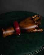 “GUCCI” 90’s-00’s Horsebit lizard leather bangle