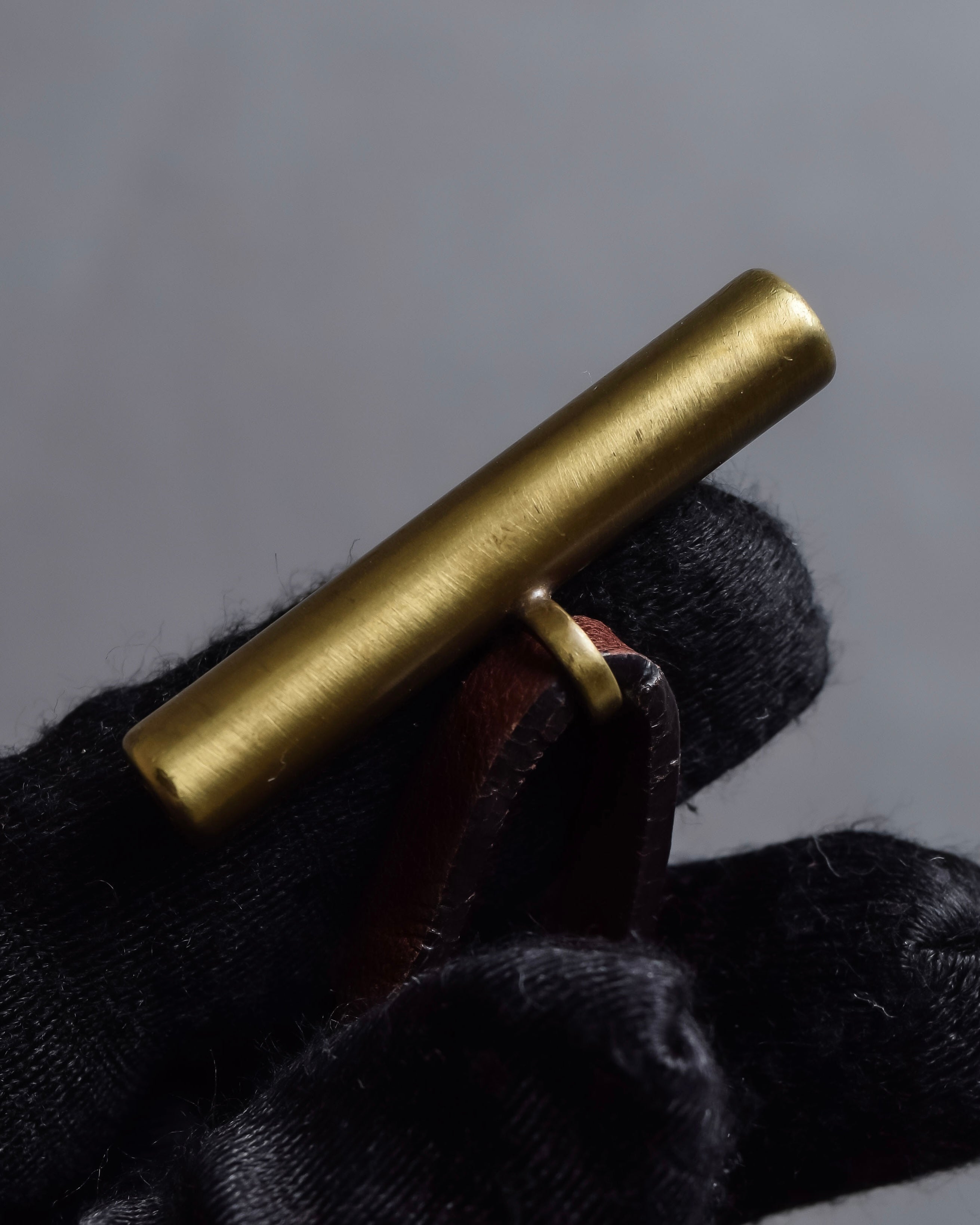 "CELINE" Bundled wrap leather layered belt