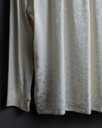 "Christian Dior" Shiny off-white shirt