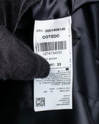 "HUGO BOSS" Satin switch lapel shaped tailored coat