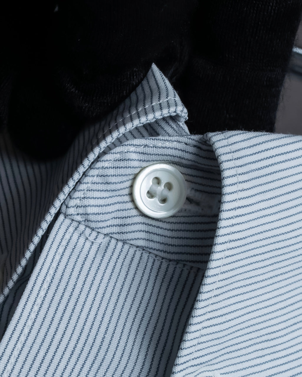 "COMME des GARCONS HOMME DEUX" Striped button-down shirt