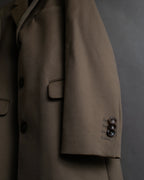 "MAISON MARGIELA" 13AW structured mid-length tailored coat