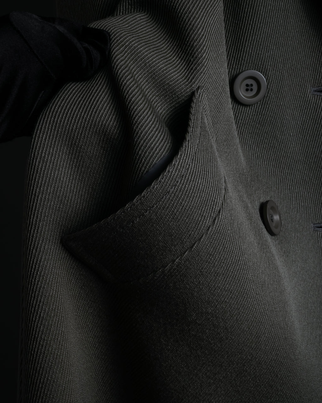 "Christian Dior" 70’s Classically tailored belted trench coat