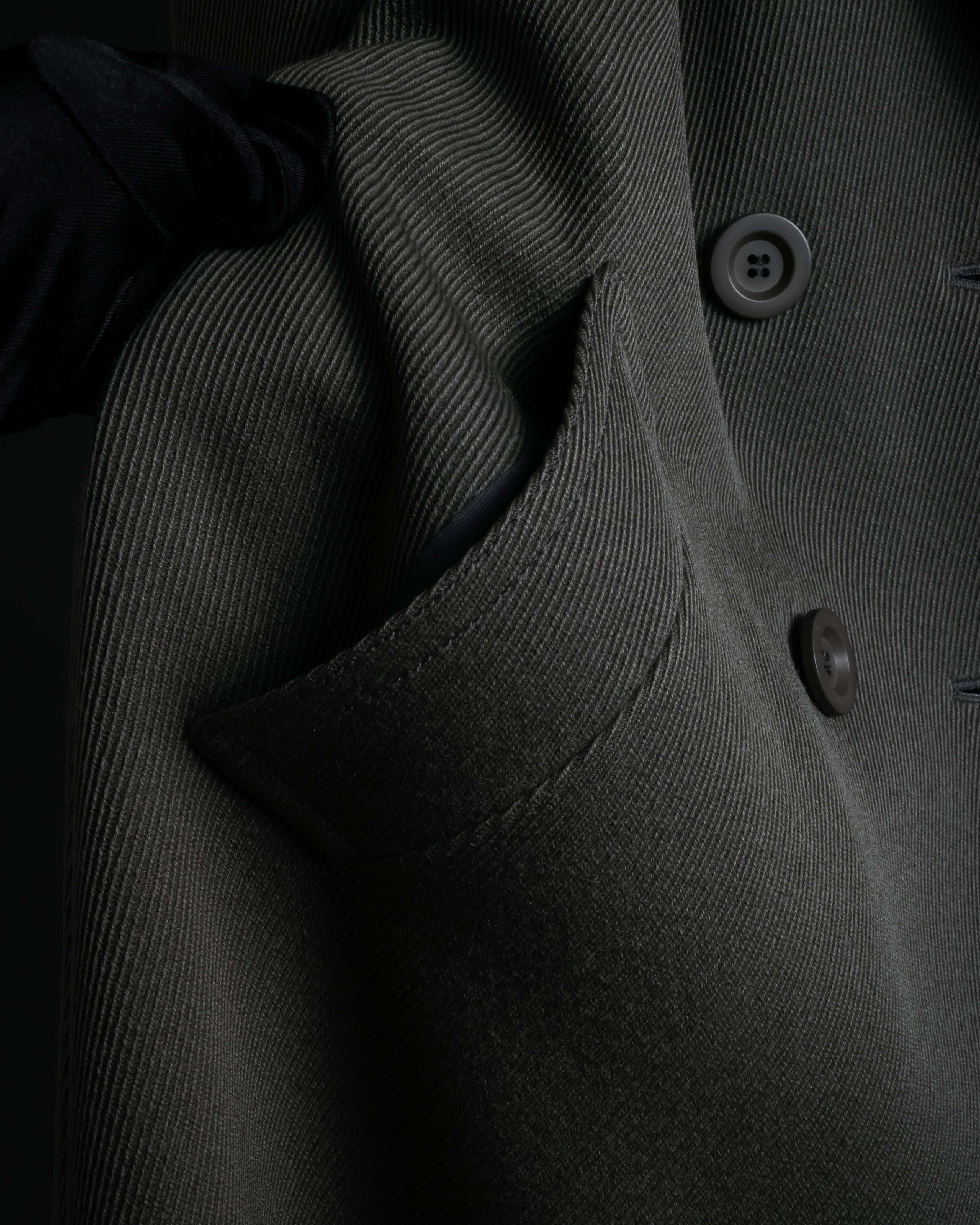 "Christian Dior" 70’s Classically tailored belted trench coat