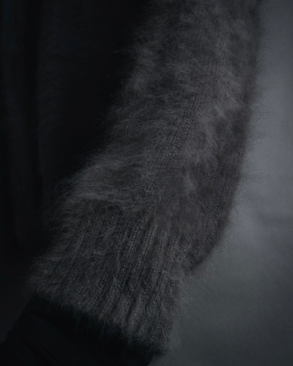 "GUCCI" 2010-11 angora blend brushed crewneck knit