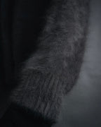 "GUCCI" 2010-11 angora blend brushed crewneck knit