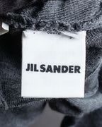 "JIL SANDER" Polo collar design wool knit pullover