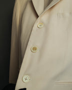 "Y's" 80's-early 90's Relaxed tailored wool skirt suit