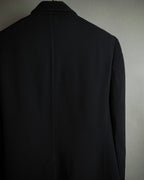 "GUCCI" Three-dimensional lapel design draped tailored jacket