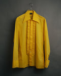 -MOOD Vintage Collections-
70’s Ruffled long point collar shirt