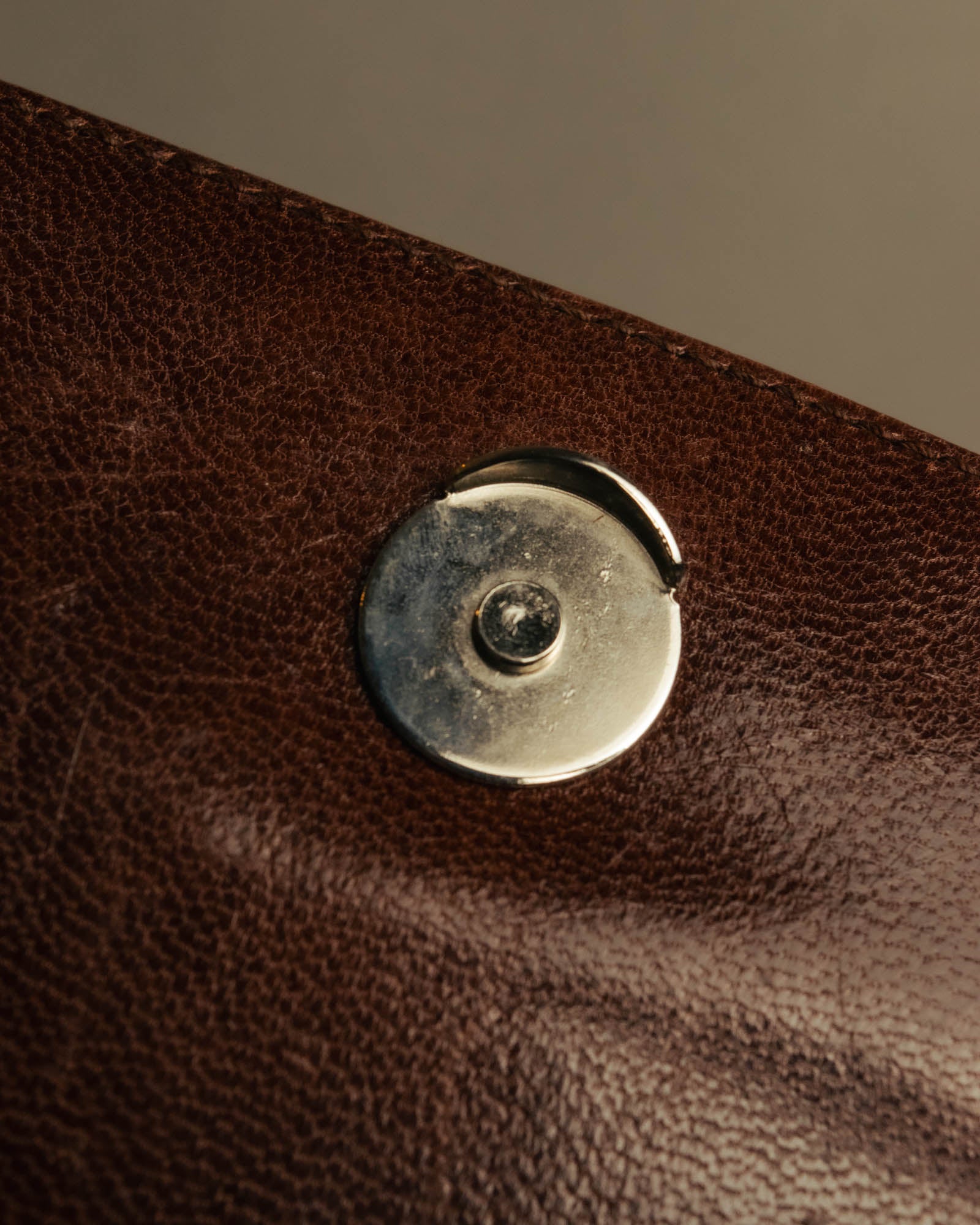 “PRADA” 2000’s Minimal leather shoulder bag