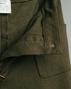 -SPECIAL- “Christian Dior” 2001 Galliano era olive wide safari trousers