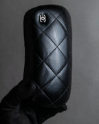 "CHANEL" Butterfly frame brown lens sunglasses