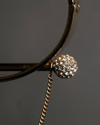 “Chloe” 2010’s crystal sphere chain bangle
