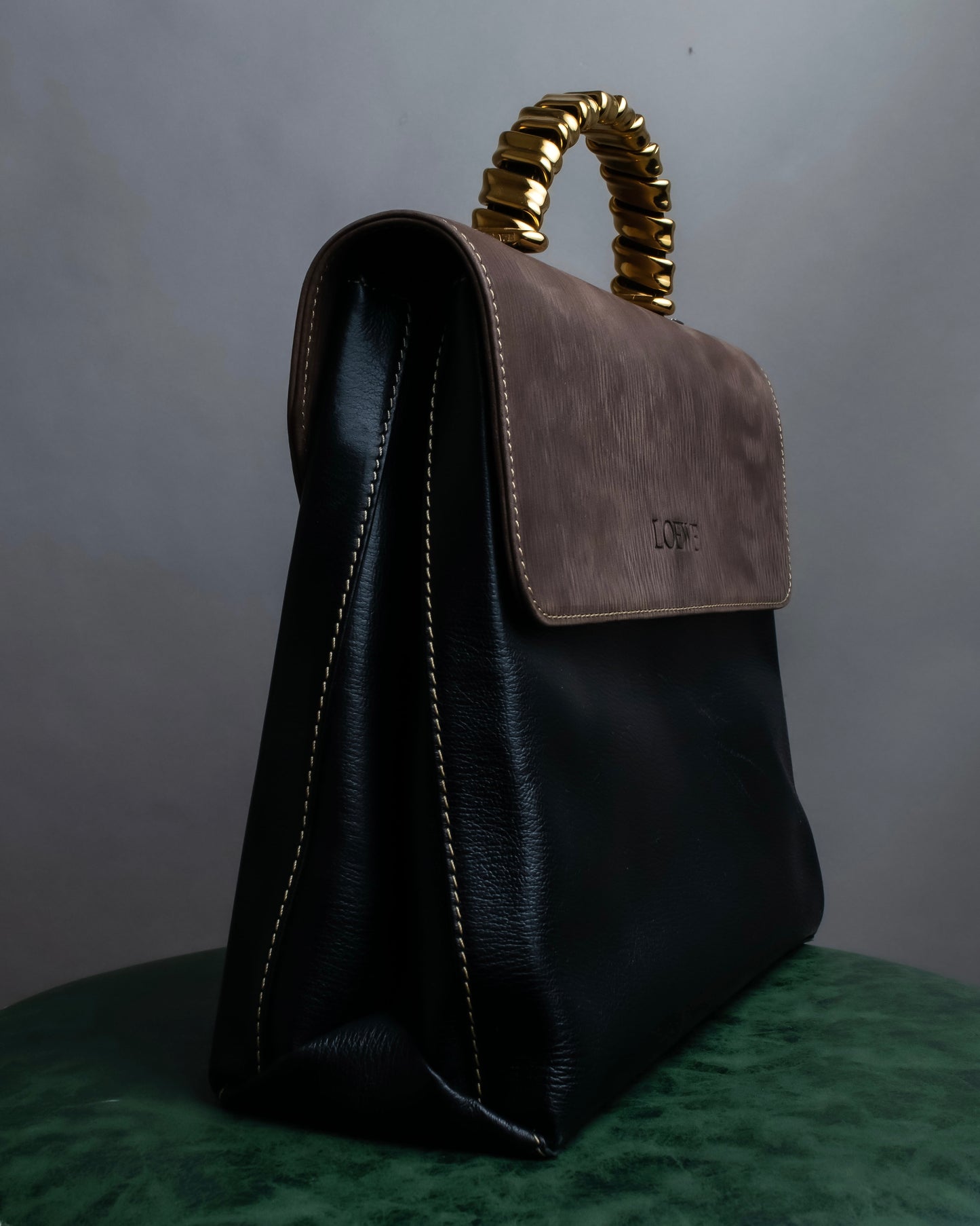 "LOEWE"  Velazquez Twist Series leather hand bag