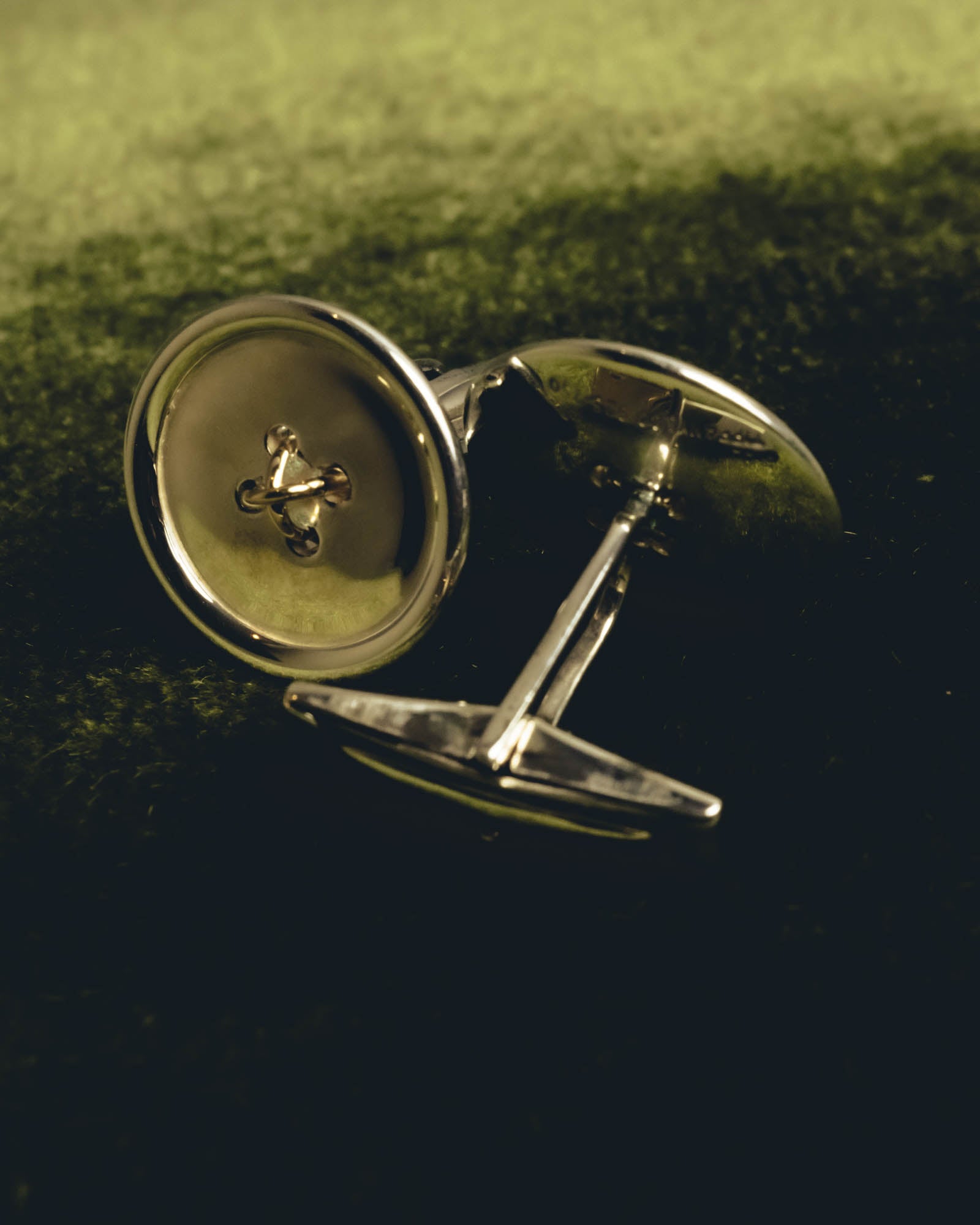 "Tiffany & Co." 90's-00's Sterling silver knot cufflinks