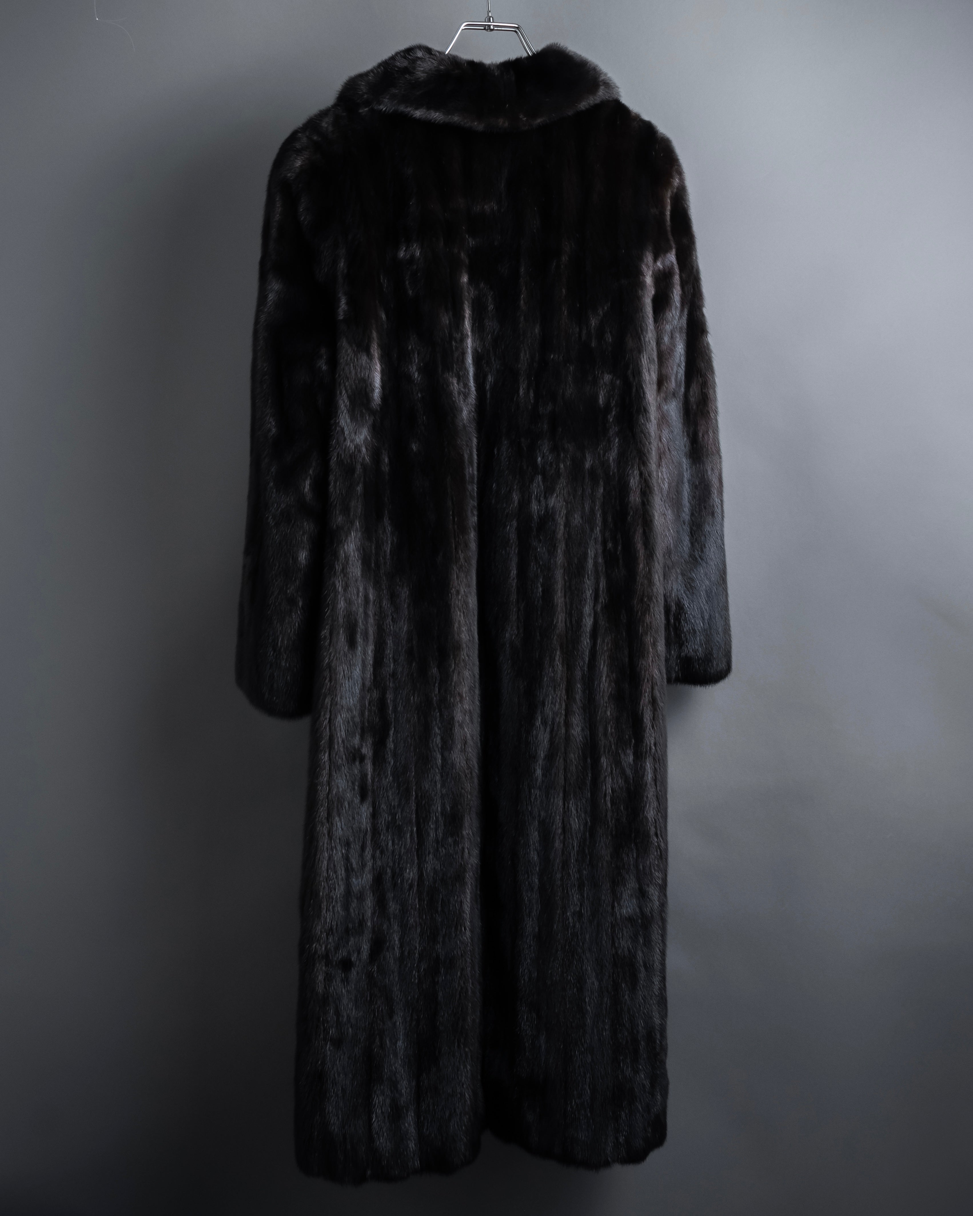 "GUCCI" Semi-custom atelier work fur long coat