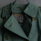 "BURBERRYS" Military detail oversized belted trench coat