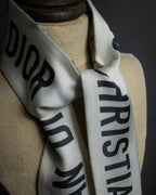 -MOOD Christmas Collection-
"Dior" Maria Grazia Chiuri Toile de Jouy motif silk scarf
