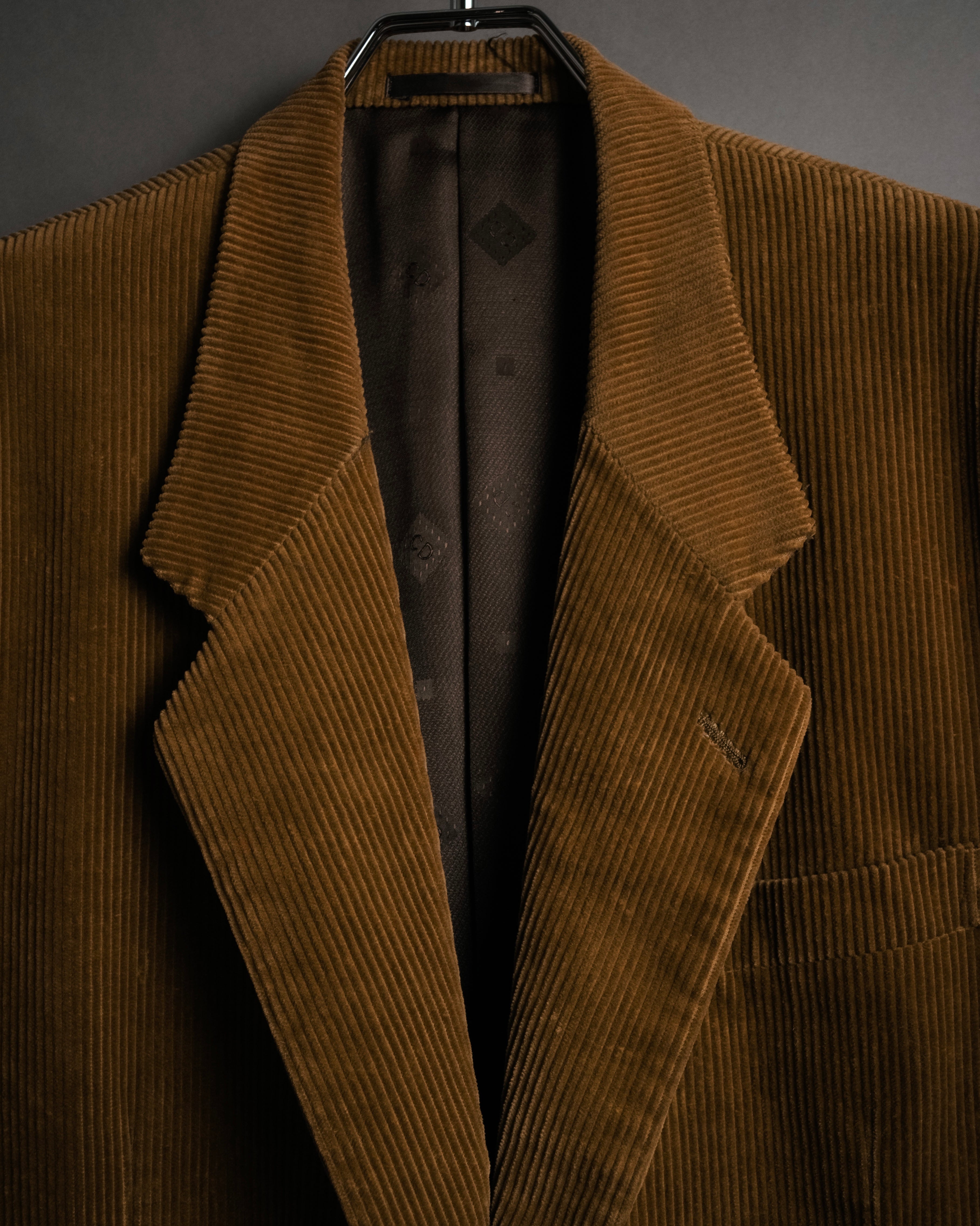 “Christian Dior MONSIEUR” 90’s Wide wale corduroy tailored jacket