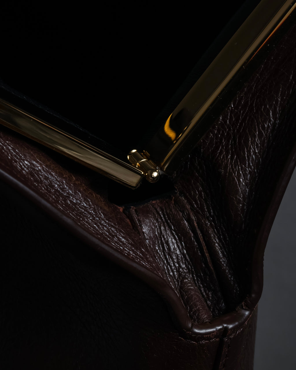 "JIL SANDER" Goji frame structured leather bag