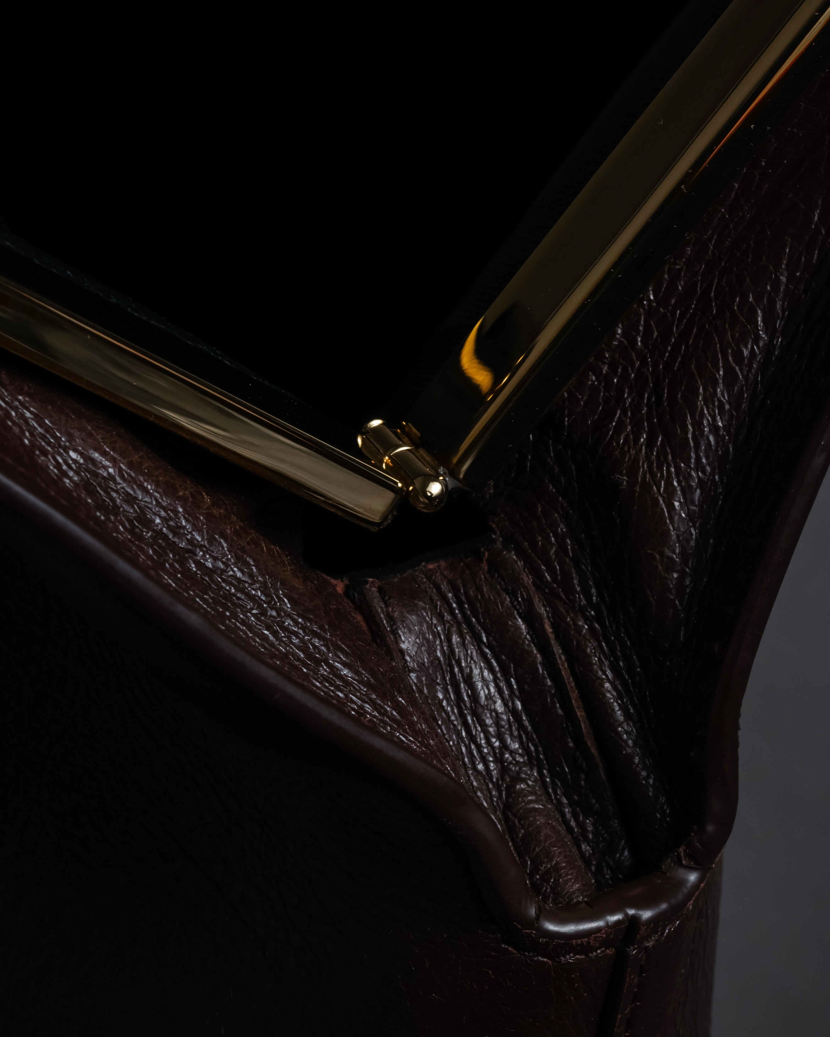 "JIL SANDER" Goji frame structured leather bag