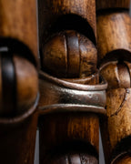 "CHANEL" 00s' rhinestone design ring