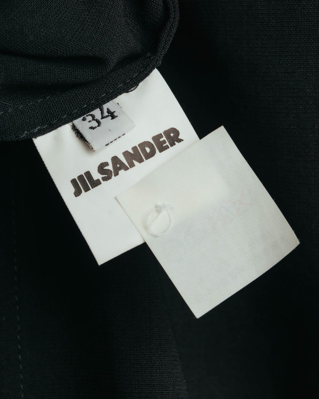 “JIL SANDER” 90’s-00’s Side tie wool wrap skirt