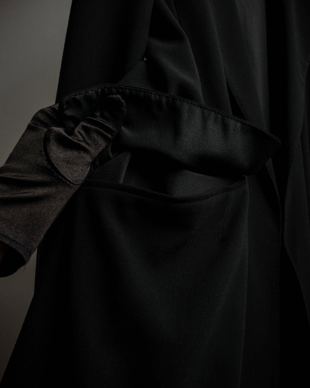 "Max Mara" Draping detail wrap skirt set up