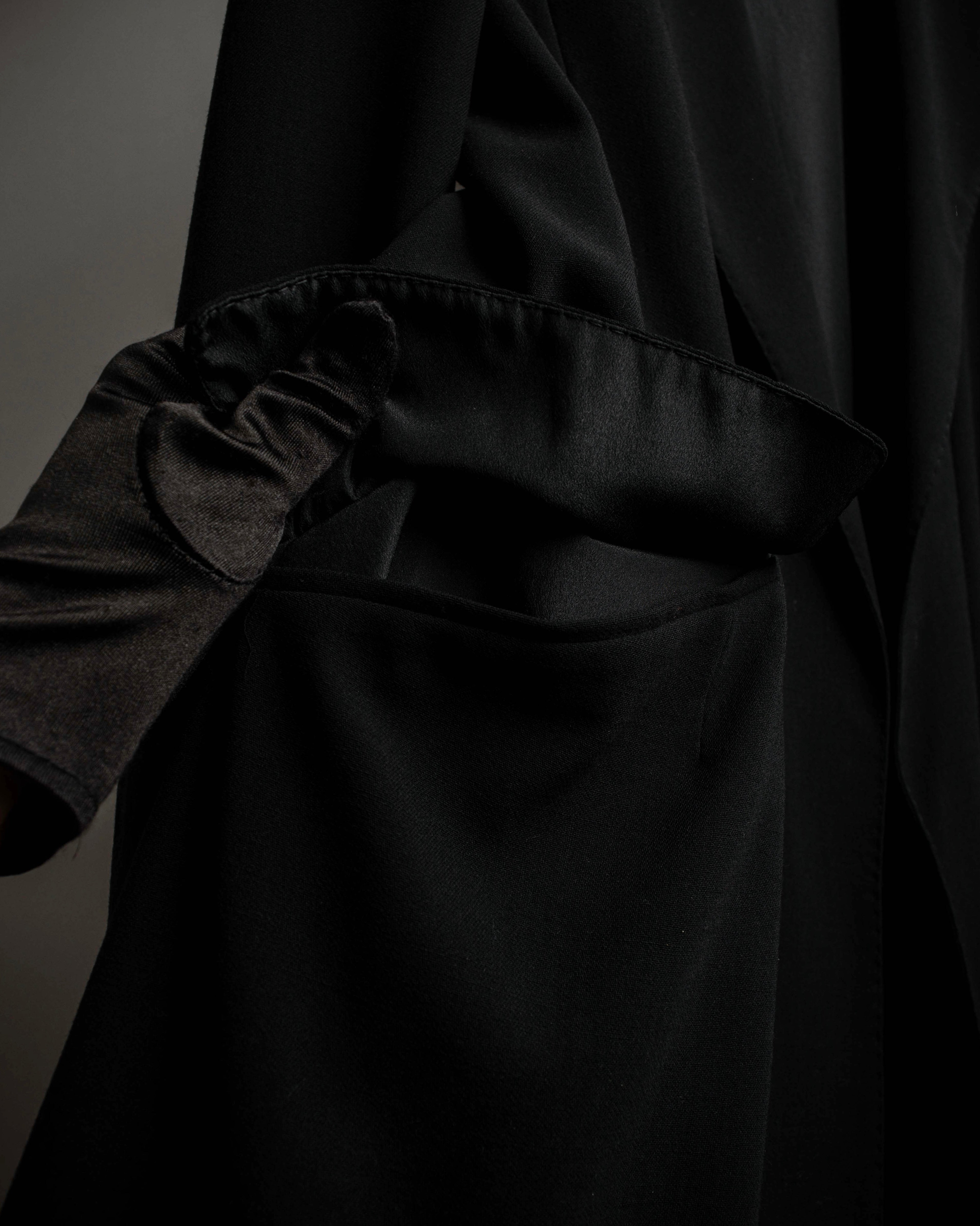 "Max Mara" Draping detail wrap skirt set up