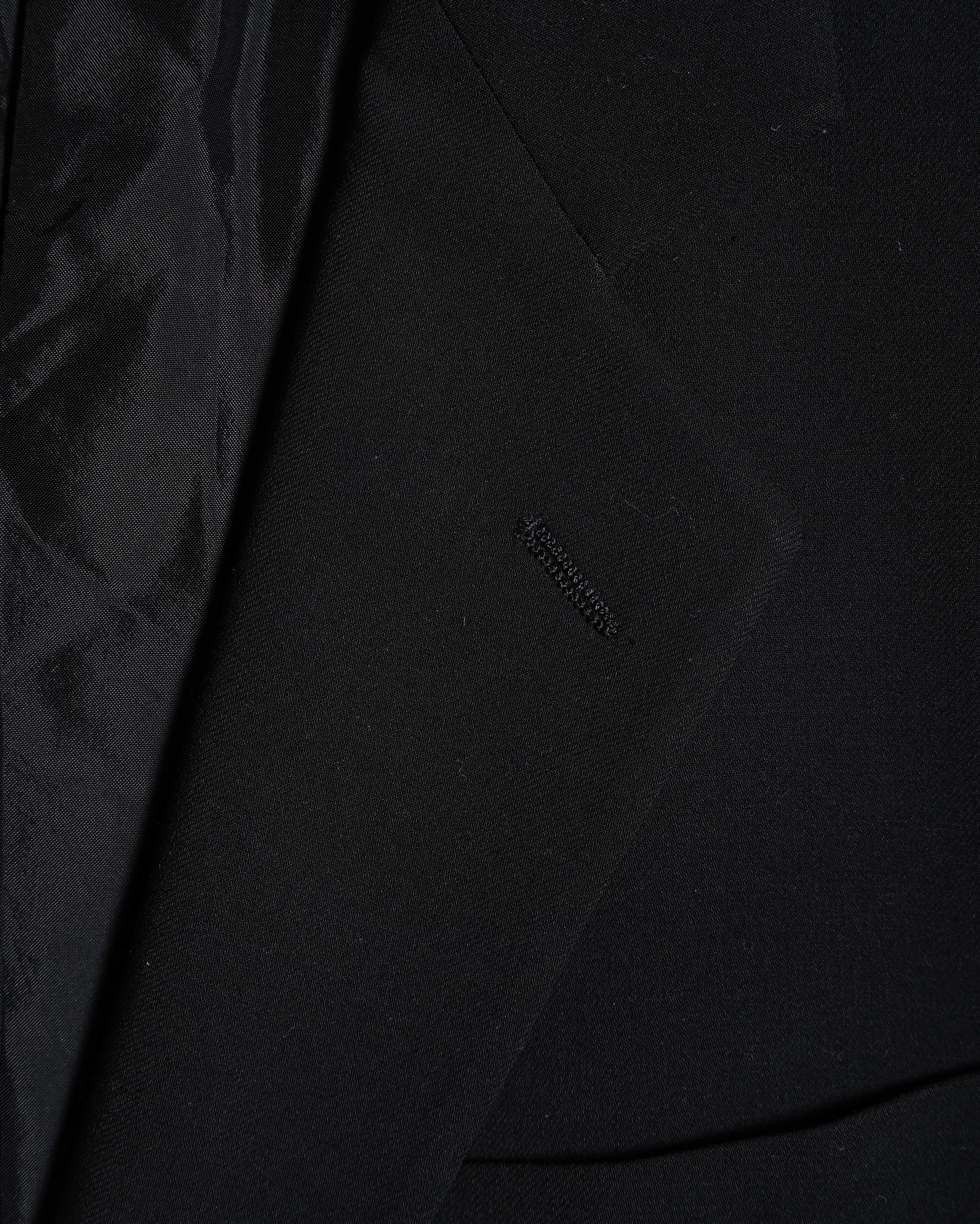 GIORGIO ARMANI/ Single Breasted 2B Pure Wool Tailored Jacket
Black