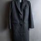 "JEAN PAUL GAULTIER" Pin motif design heather grey color chester coat